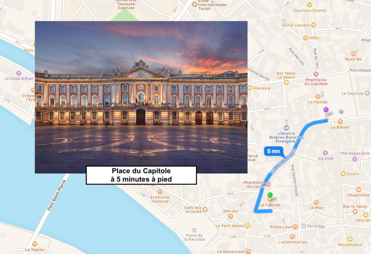 Le Jaures - Appartement Coeur Historique Toulouse Ngoại thất bức ảnh